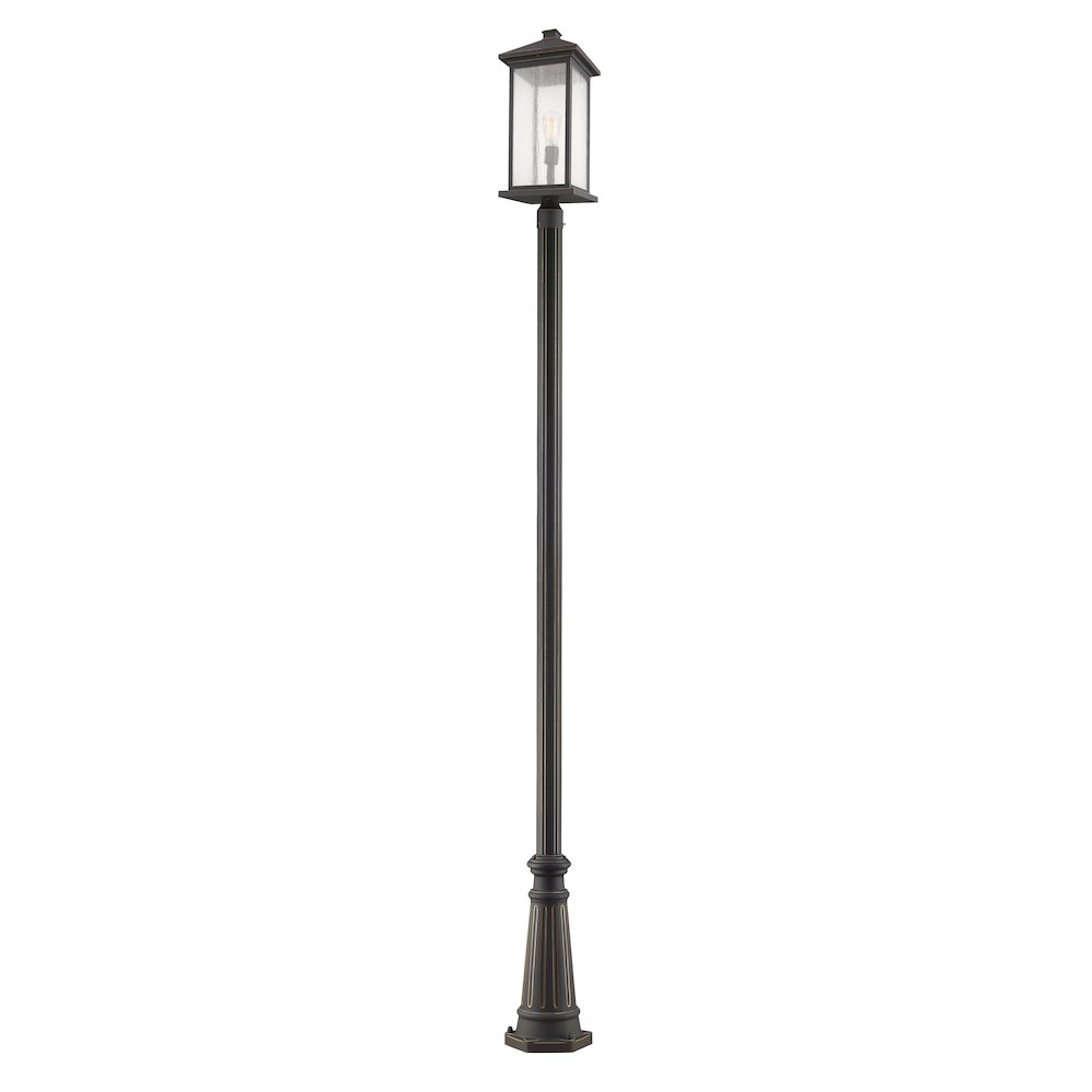 Z-Lite 1 Light Outdoor Post Mounted Fixture. Picture 1