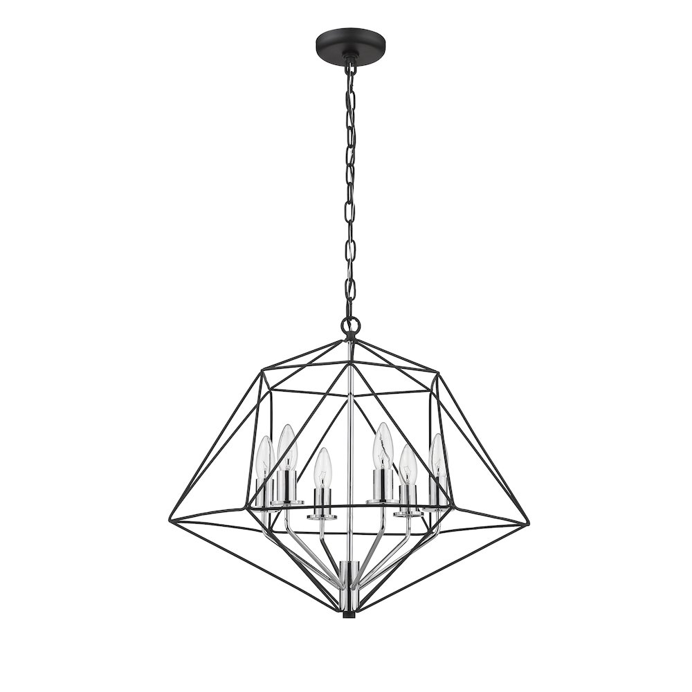 Z-Lite 6 Light Chandelier. Picture 5