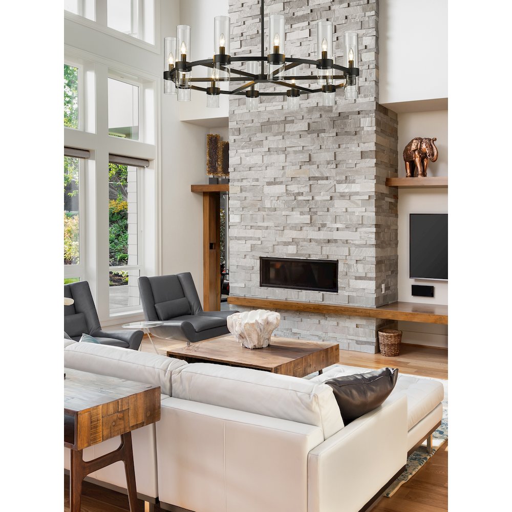 Z-Lite 12 Light Chandelier. Picture 7