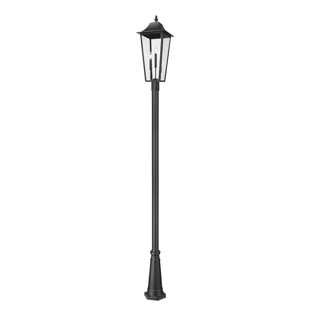 Z-Lite 3 Light Outdoor Post Mounted Fixture. Picture 1