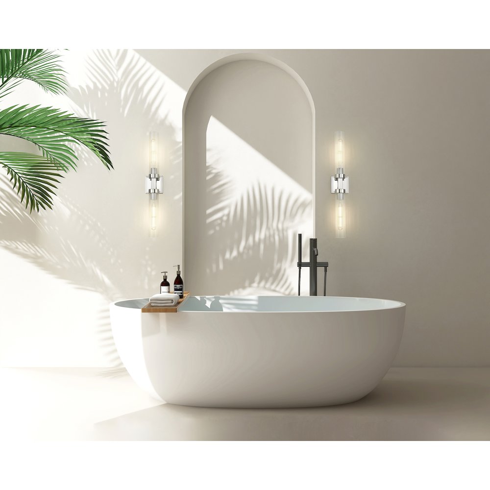 Z-Lite 2 Light Wall Sconce. Picture 6