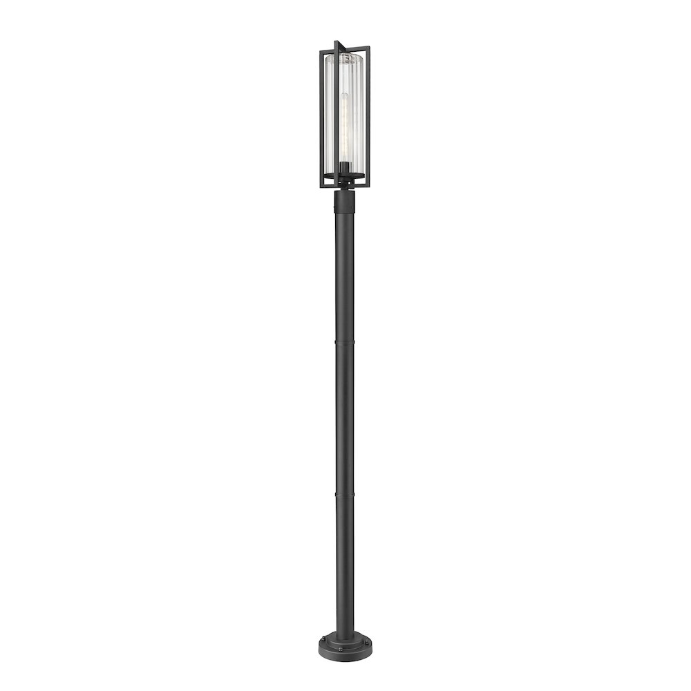 Z-Lite 1 Light Outdoor Post Mounted Fixture. Picture 1