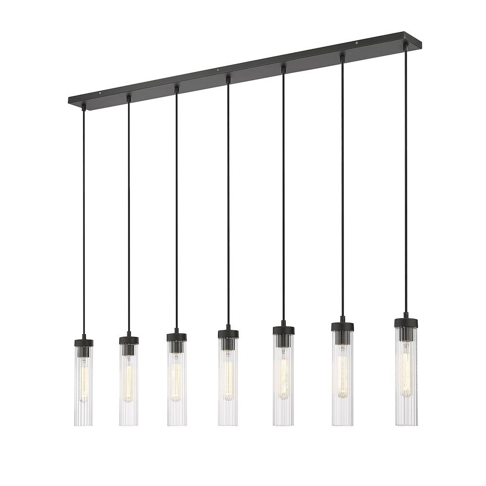 Z-Lite 7 Light Linear Chandelier. Picture 3