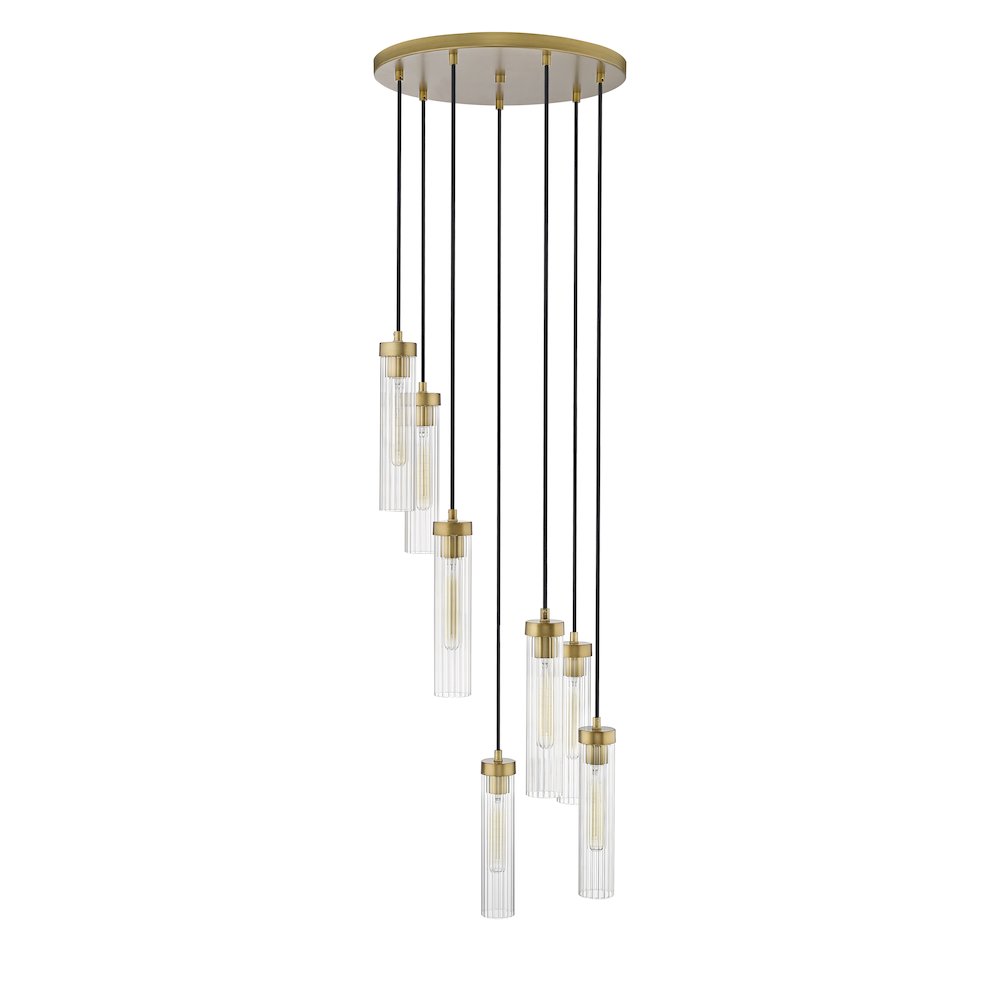 Z-Lite 7 Light Chandelier. Picture 5