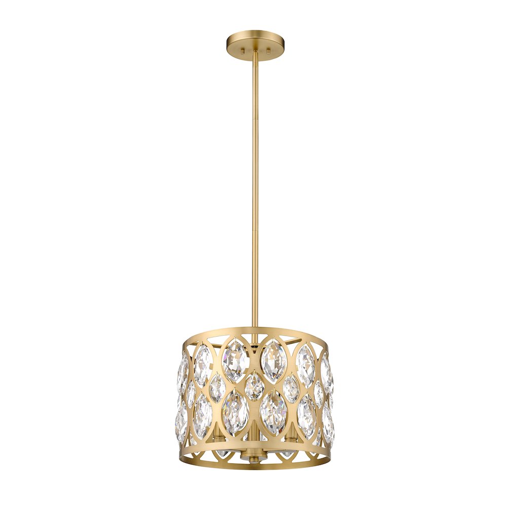 Z-Lite 3 Light Chandelier. Picture 4