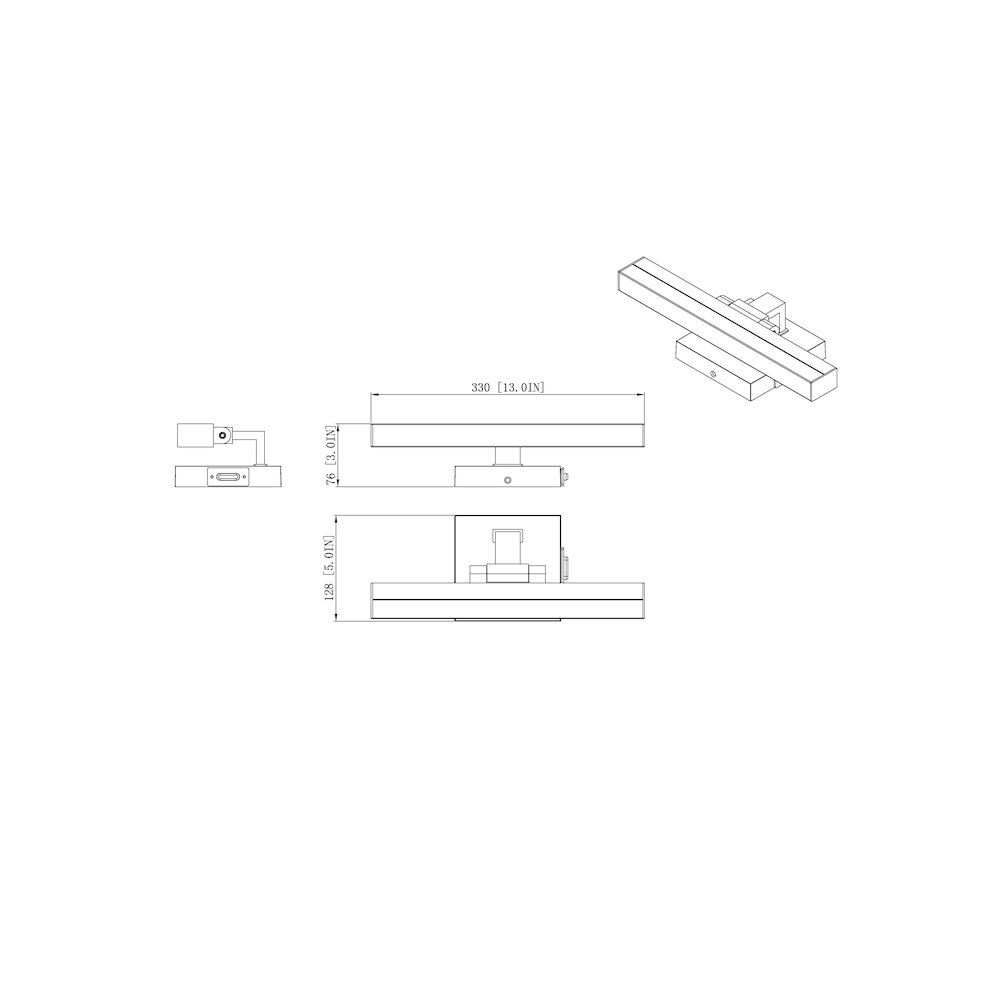 Z-Lite 1 Light Vanity. Picture 8