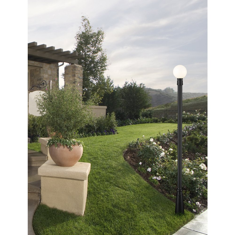 Z-Lite 1 Light Outdoor Post Mounted Fixture. Picture 7