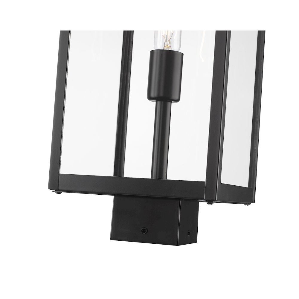Z-Lite 1 Light Outdoor Post Mount Fixture. Picture 4