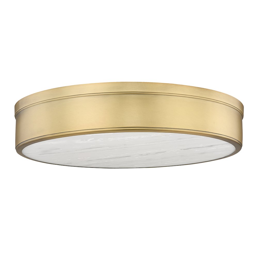 Z-Lite 3 Light Flush Mount. Picture 5
