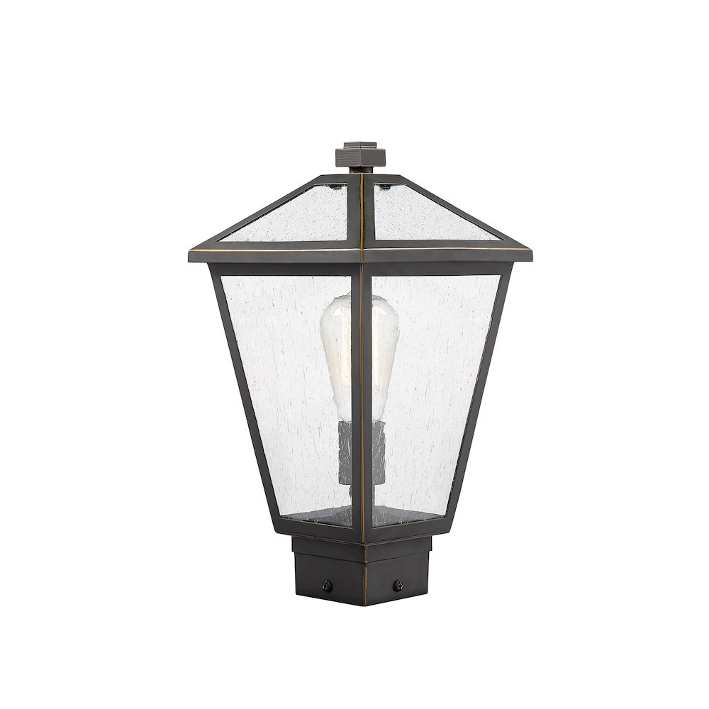 Z-Lite 1 Light Outdoor Post Mount Fixture. Picture 4