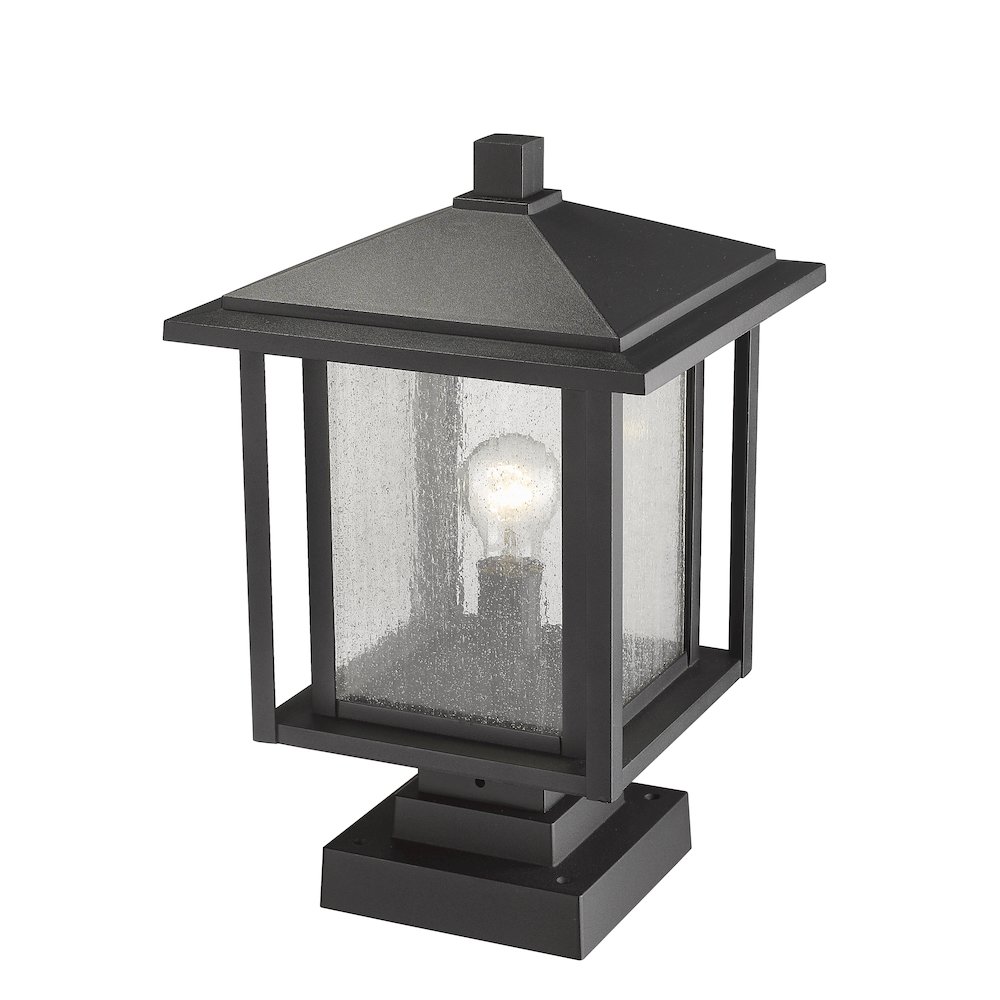 Z-Lite 1 Light Outdoor Pier Mounted Fixture. Picture 3