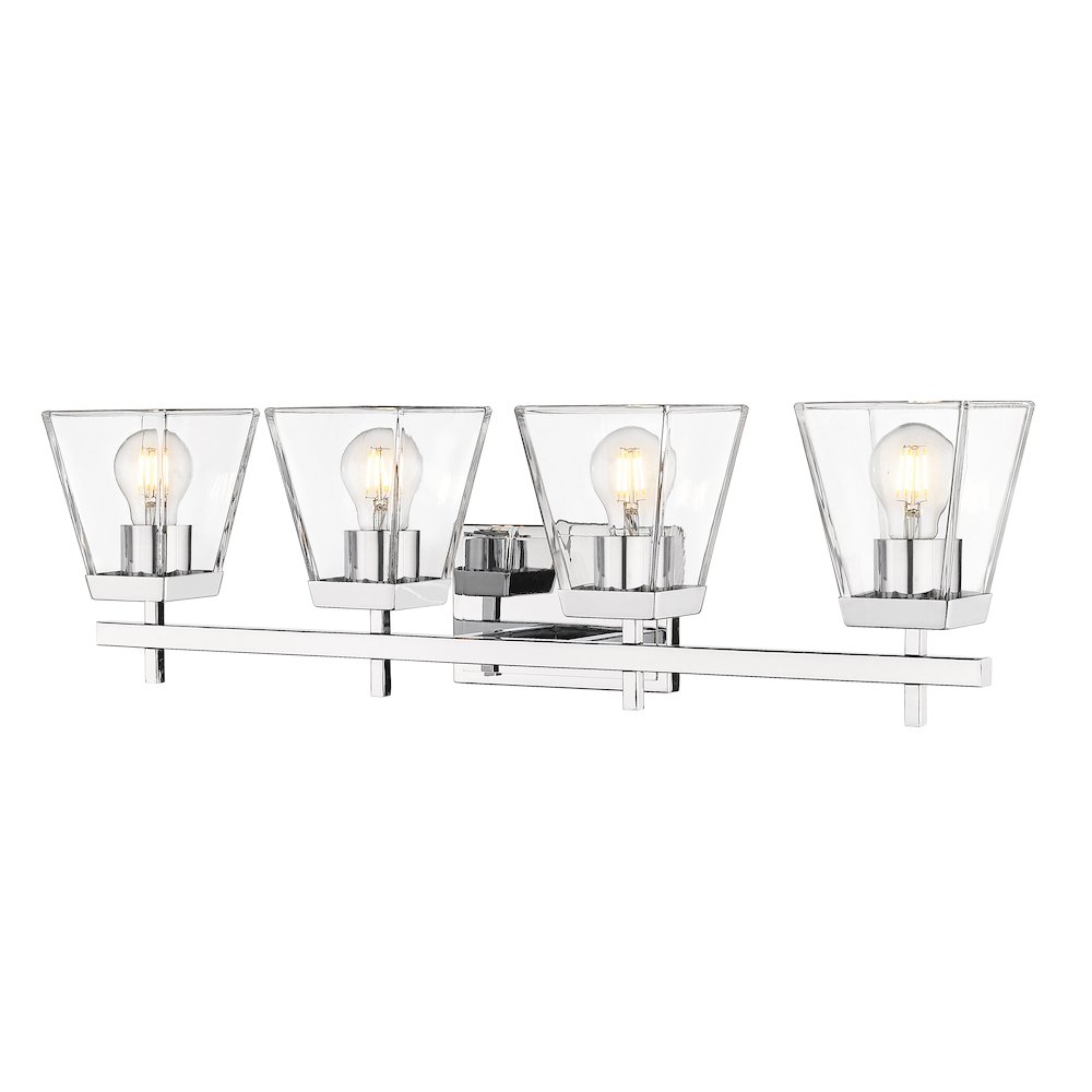 Z-Lite 4 Light Vanity. Picture 1
