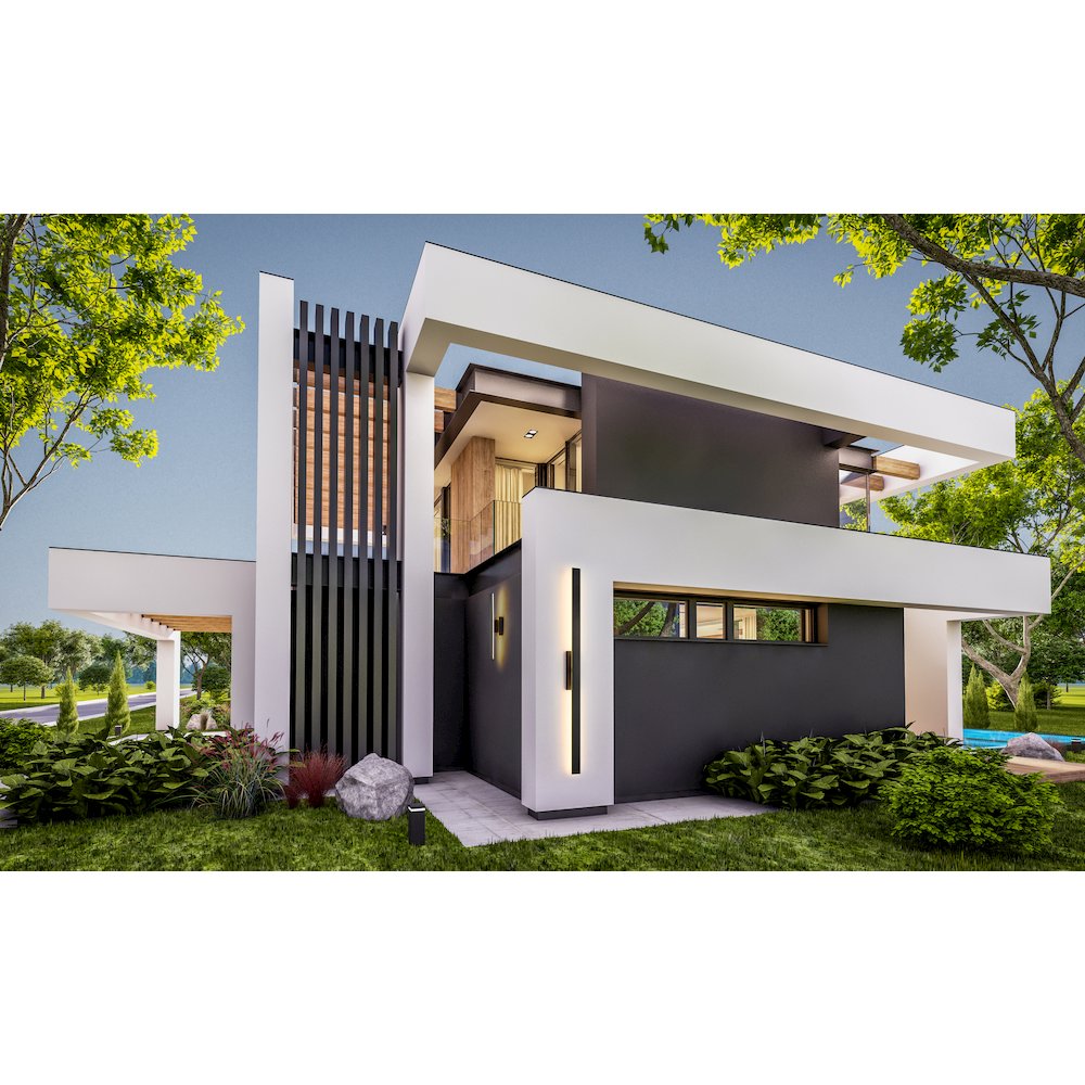 Z-Lite 4 Light Outdoor Wall Light. Picture 7
