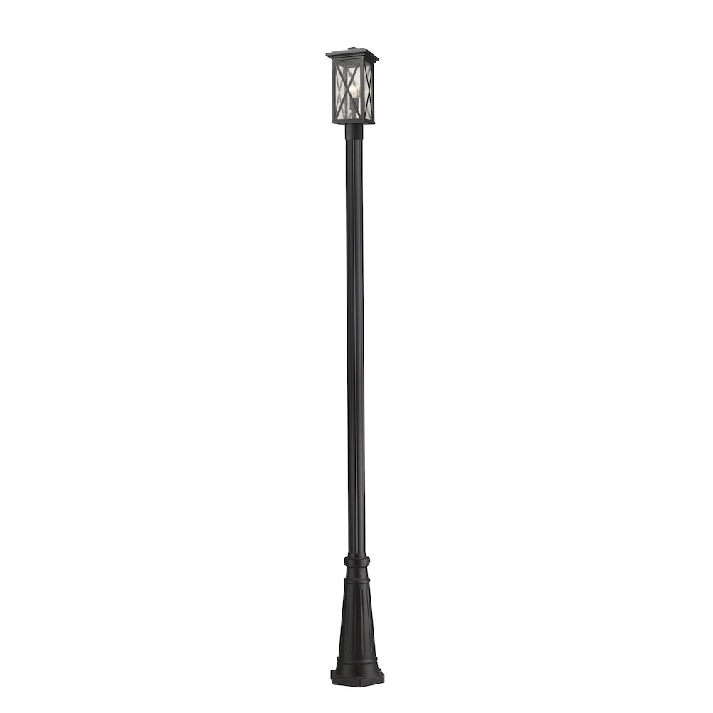 Z-Lite 1 Light Outdoor Post Mounted Fixture. Picture 1
