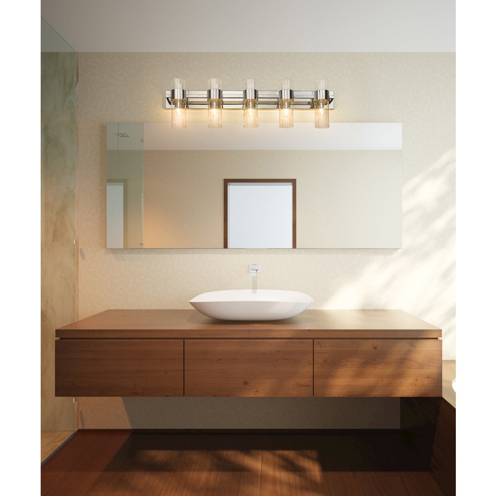 Z-Lite 5 Light Vanity. Picture 6