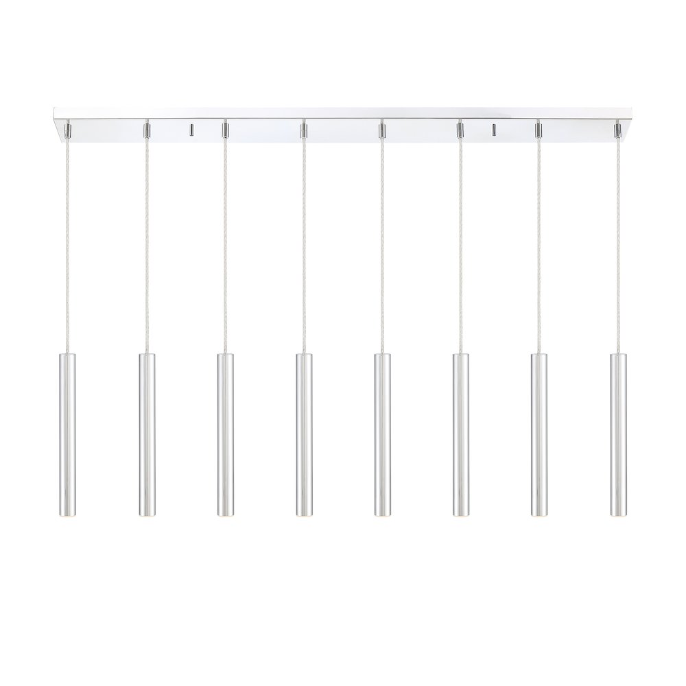 Z-Lite 8 Light Linear Chandelier. Picture 4