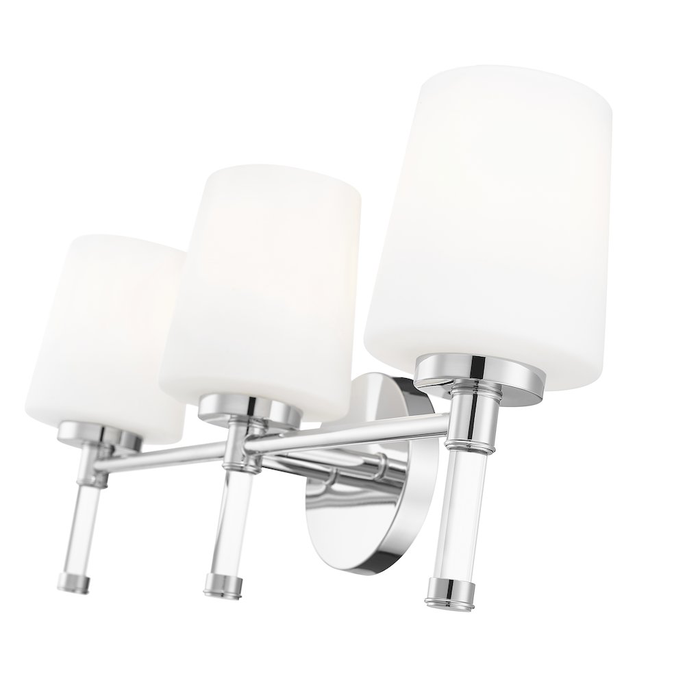 Z-Lite 3 Light Vanity, Chrome. Picture 4