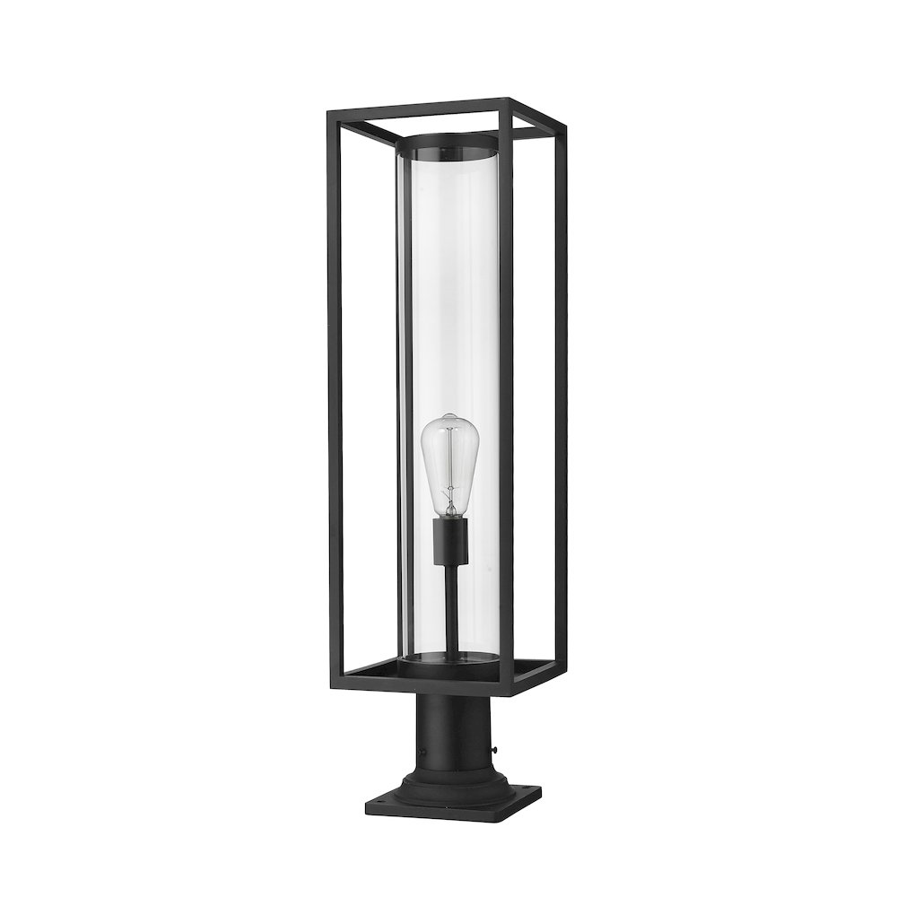 Z-Lite 1 Light Outdoor Pier Mounted Fixture. Picture 5