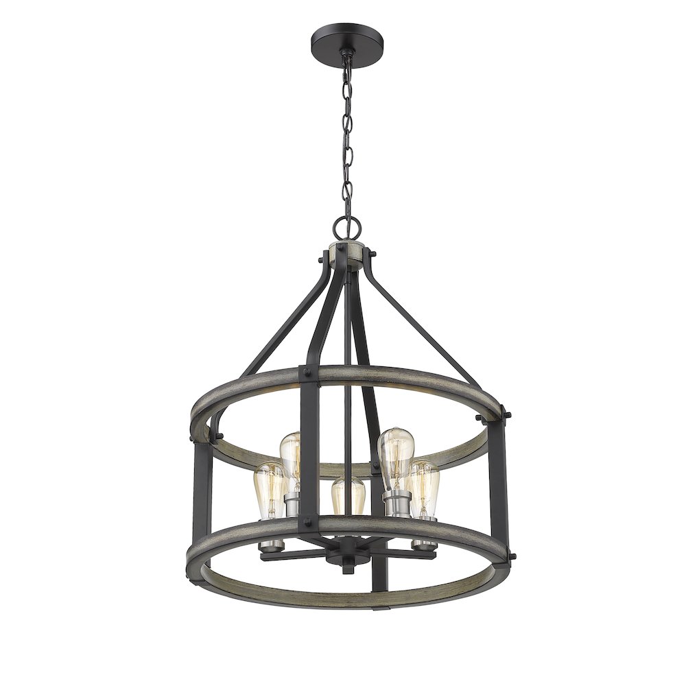 Z-Lite 5 Light Chandelier. Picture 2