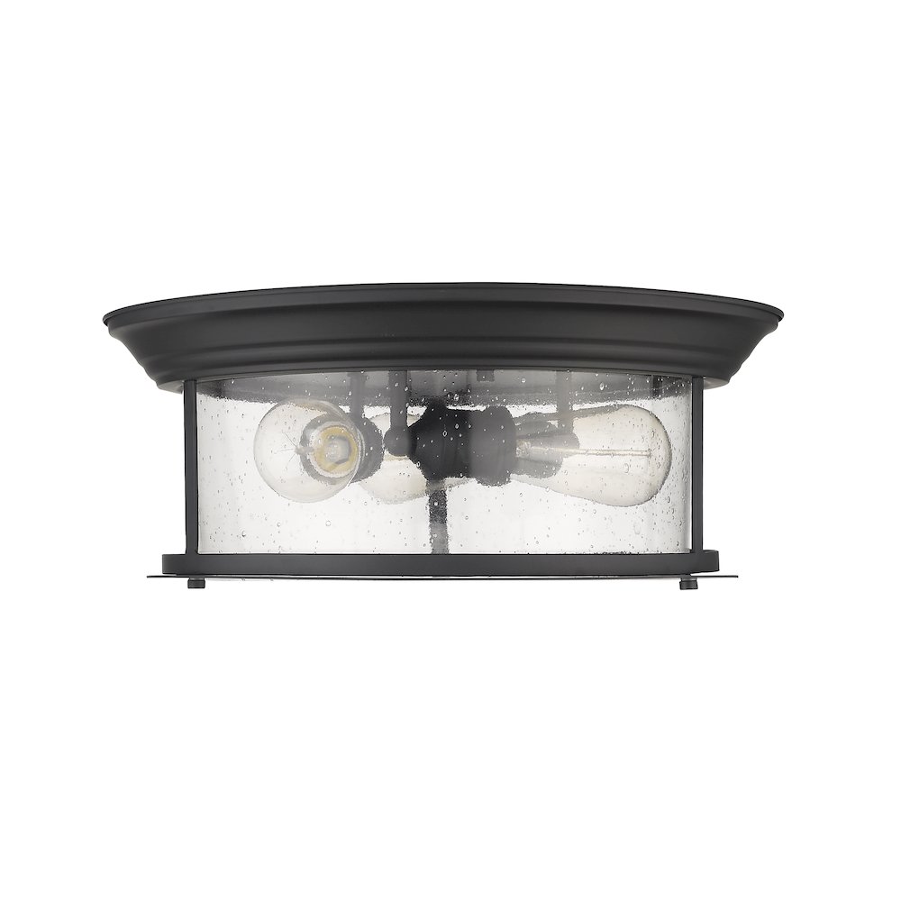 Z-Lite 3 Light Flush Mount. Picture 5