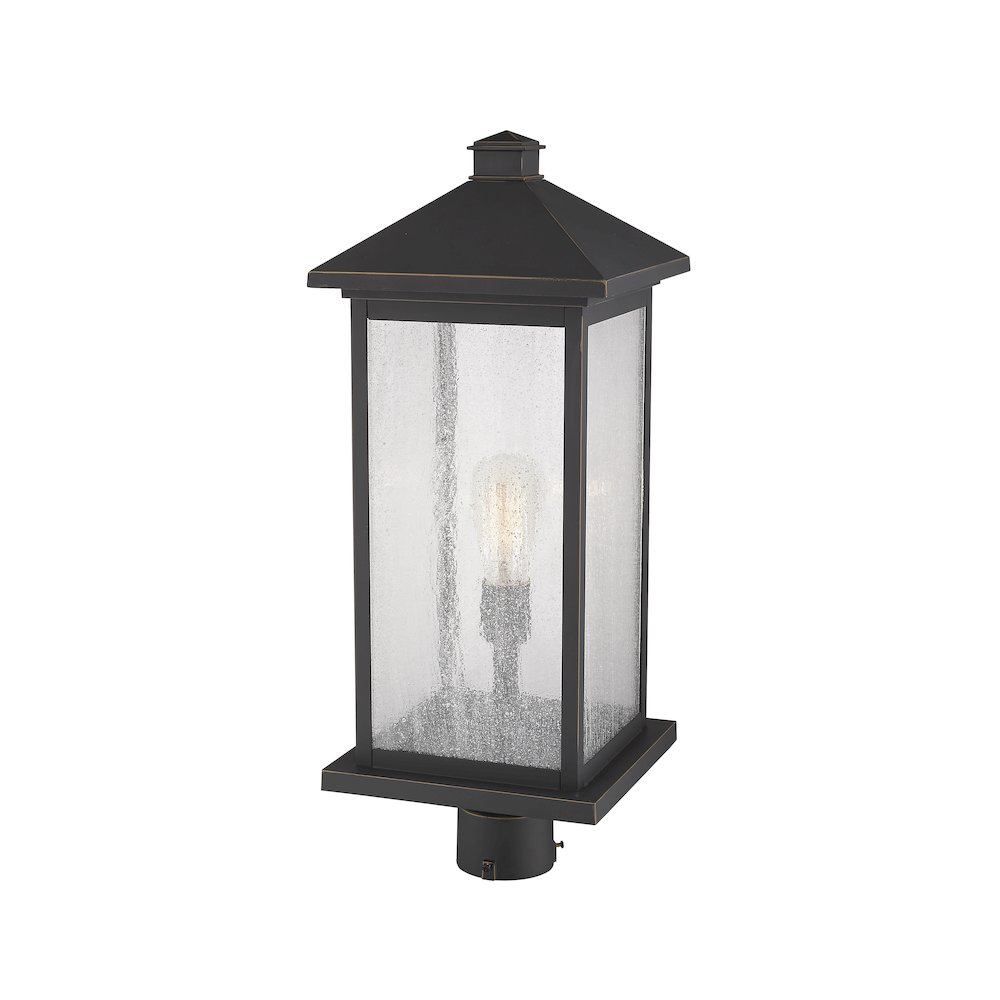 Z-Lite 1 Light Outdoor Post Mount Fixture. Picture 3