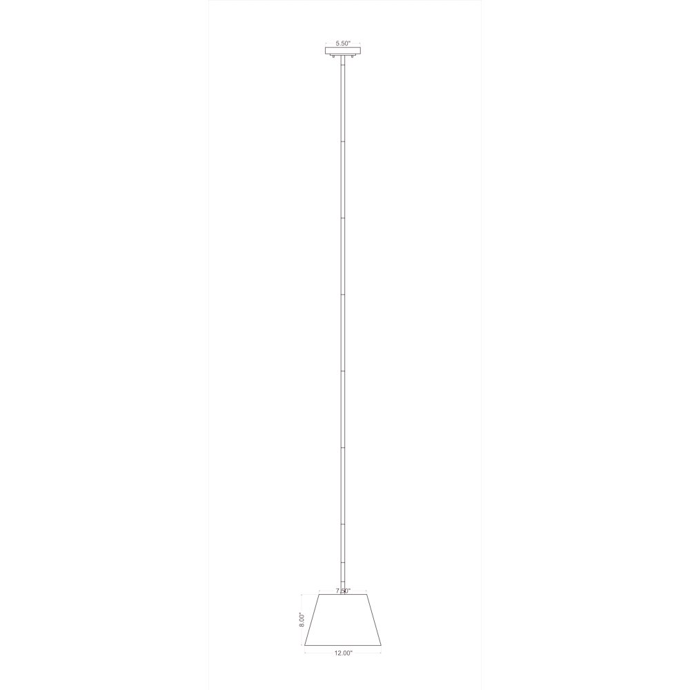 Z-Lite 1 Light Pendant. Picture 8