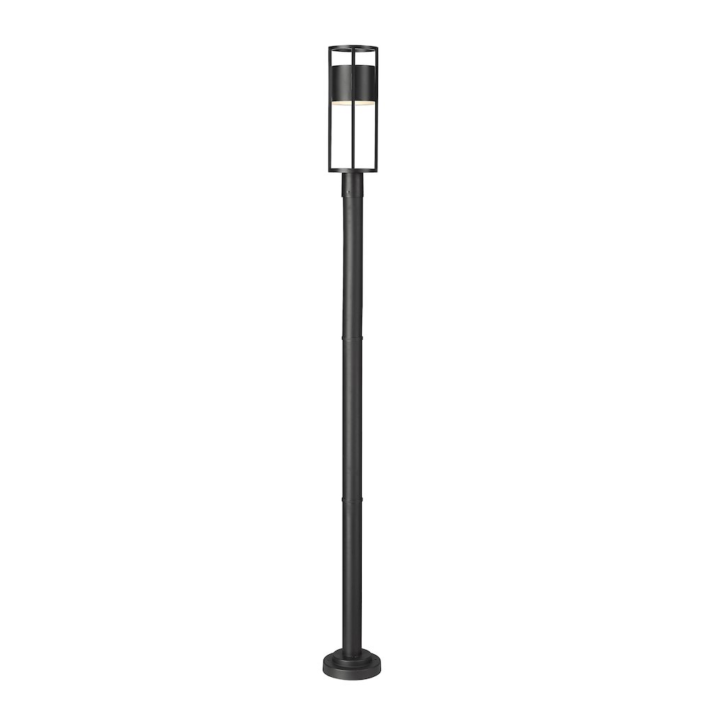 Z-Lite 1 Light Outdoor Post Mounted Fixture. Picture 3