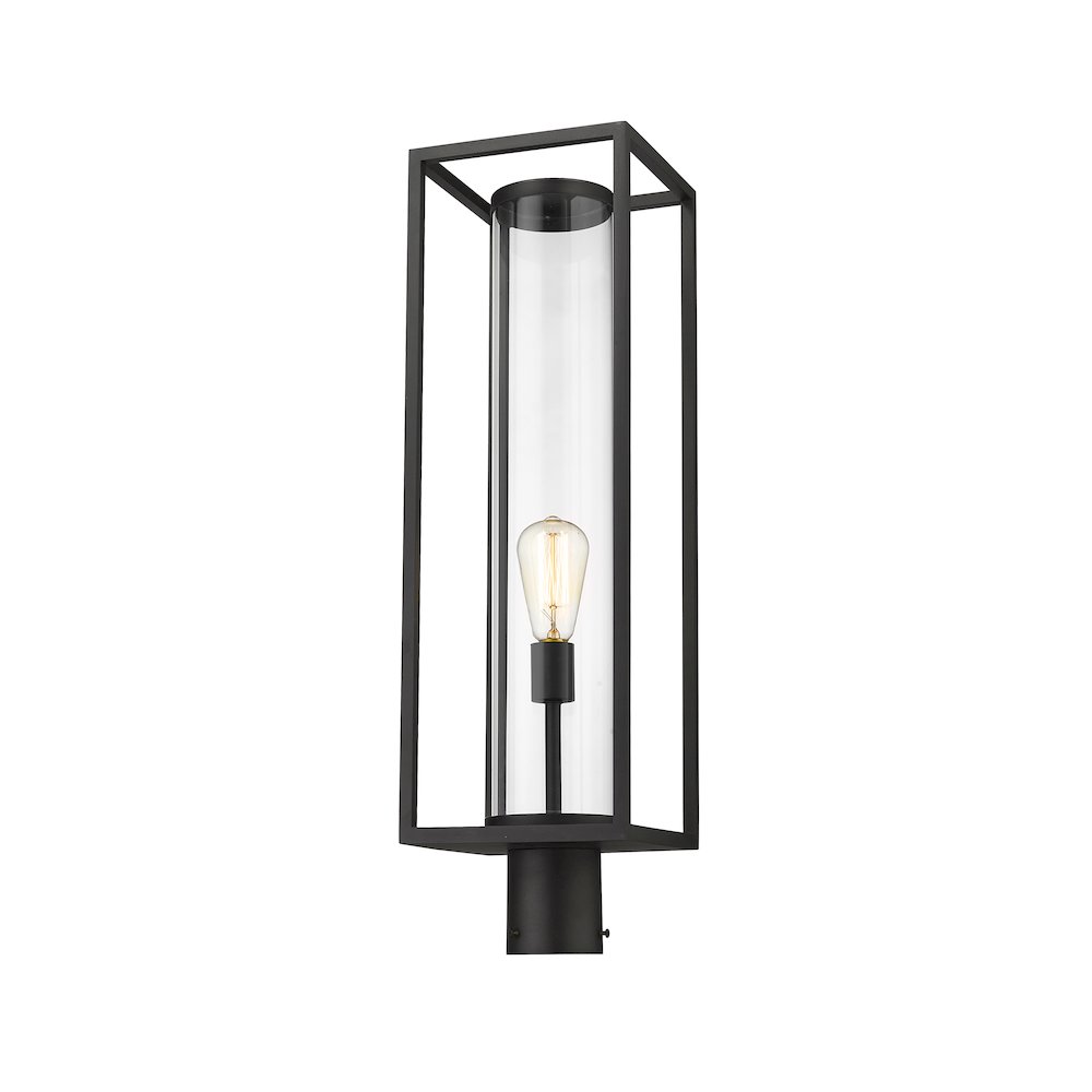 Z-Lite 1 Light Outdoor Post Mount Fixture. Picture 1