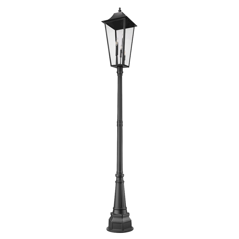 Z-Lite 5 Light Outdoor Post Mounted Fixture. Picture 5
