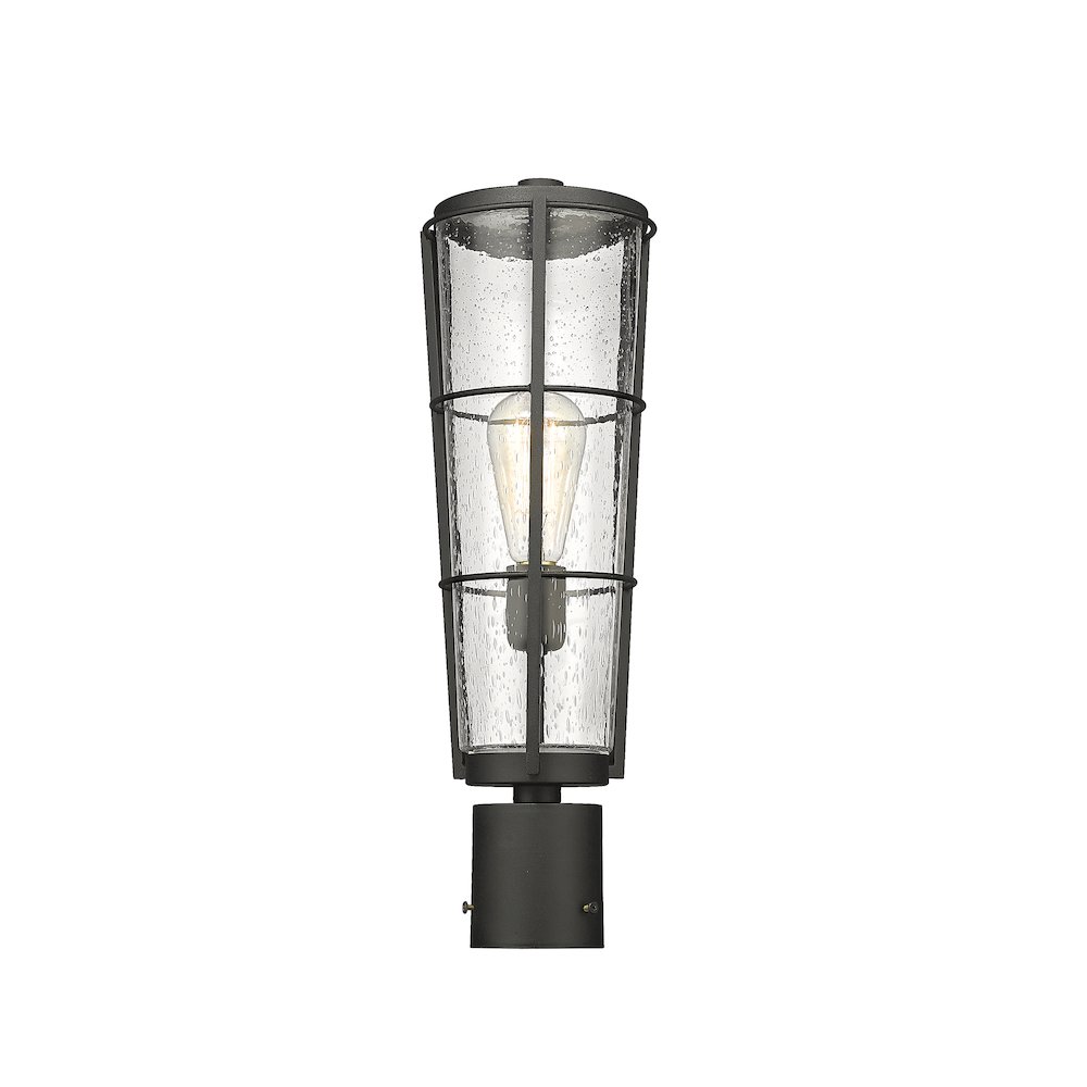 Z-Lite 1 Light Outdoor Post Mount Fixture. Picture 3