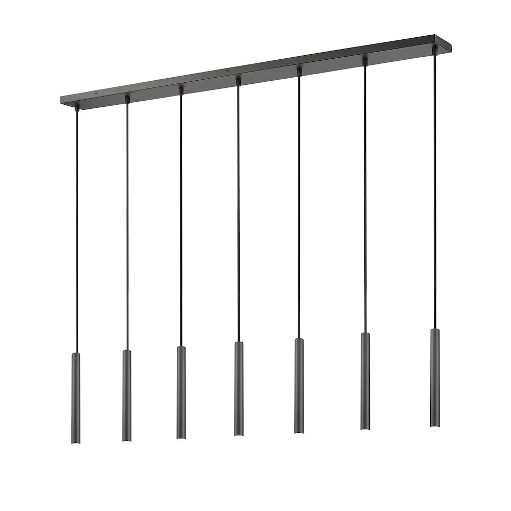Z-Lite 7 Light Linear Chandelier. Picture 3