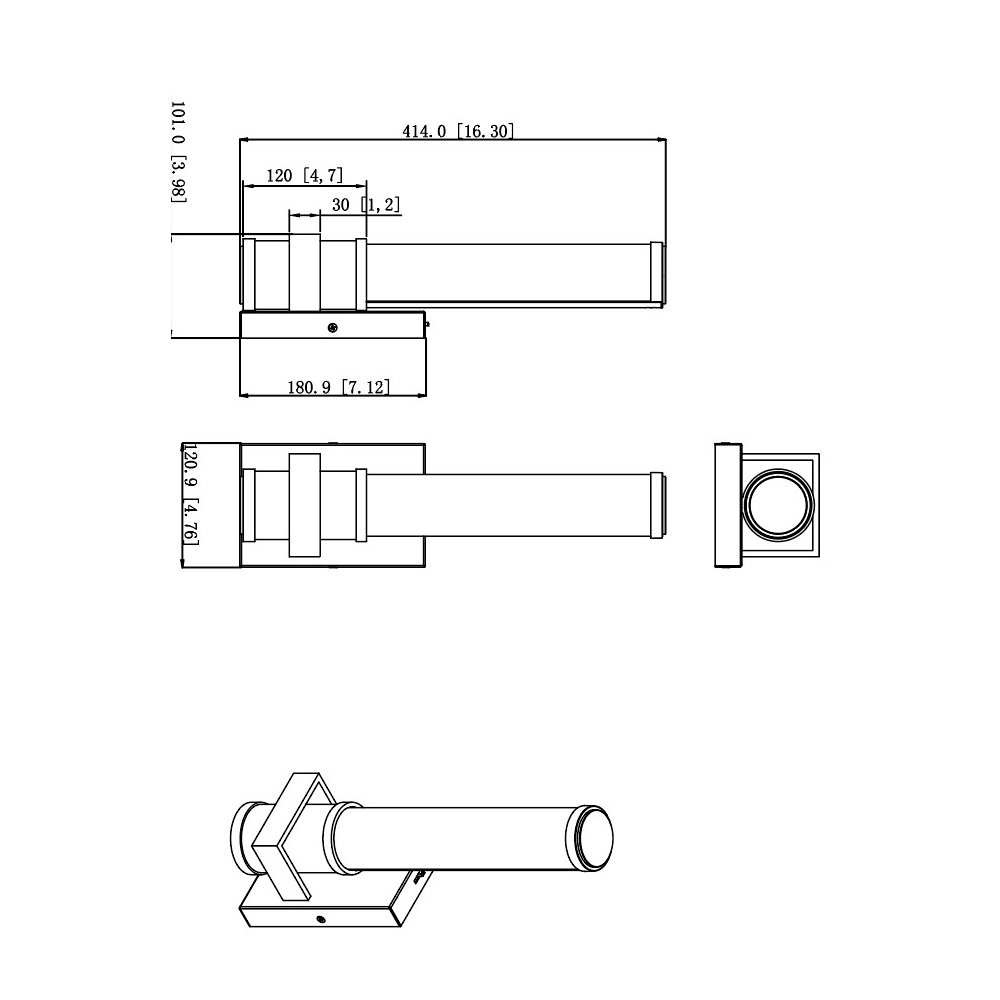 Z-Lite 1 Light Wall Sconce. Picture 8