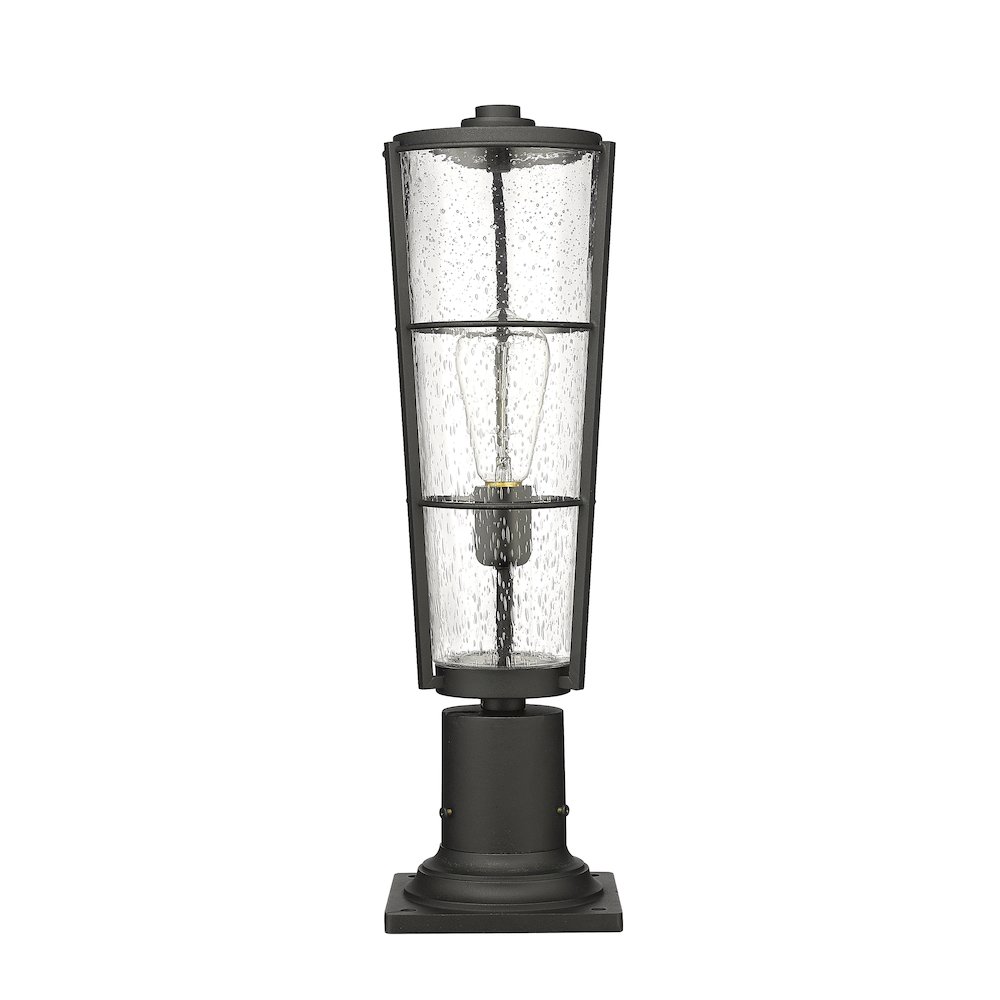 Z-Lite 1 Light Outdoor Pier Mounted Fixture. Picture 5