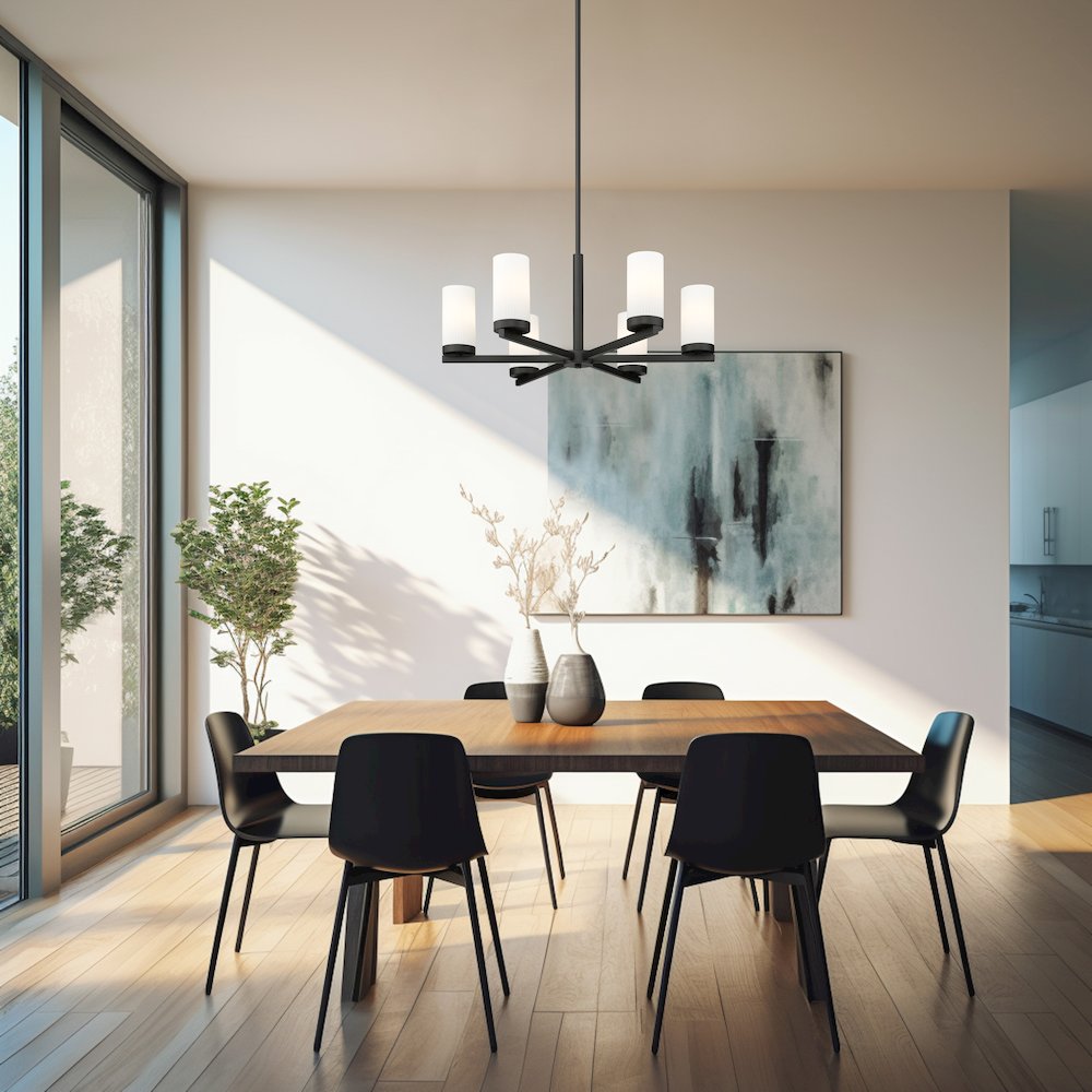 Z-Lite 6 Light Chandelier. Picture 7