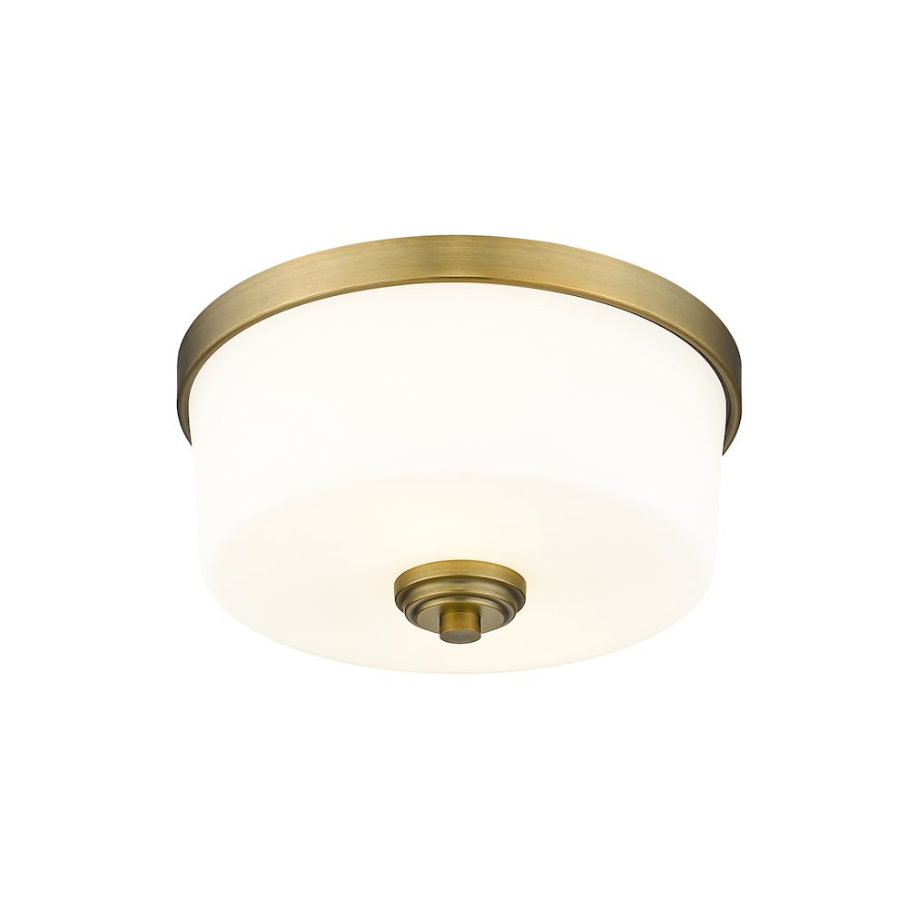 Z-Lite 2 Light Flush Mount. Picture 3