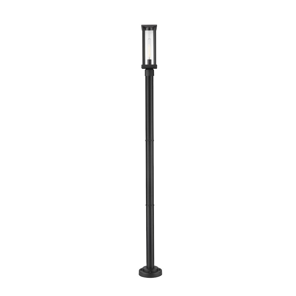 Z-Lite 1 Light Outdoor Post Mounted Fixture. Picture 2