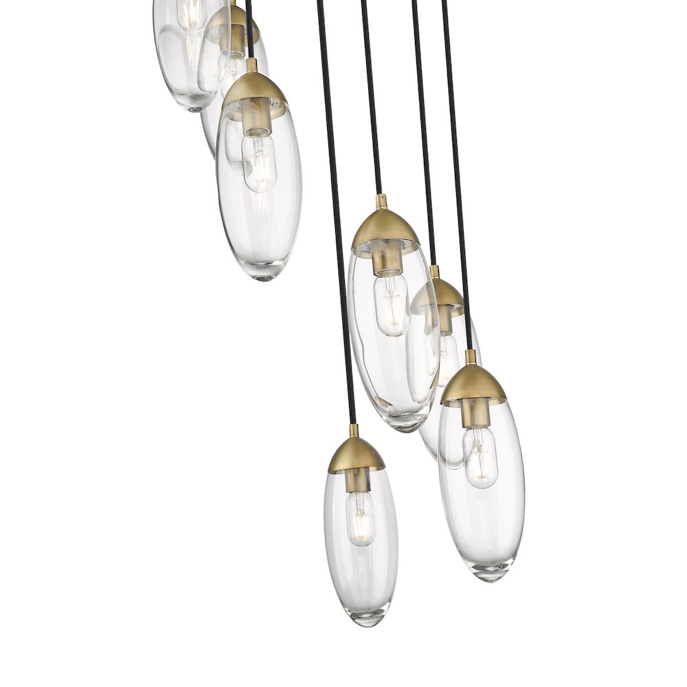 Z-Lite 7 Light Chandelier. Picture 4