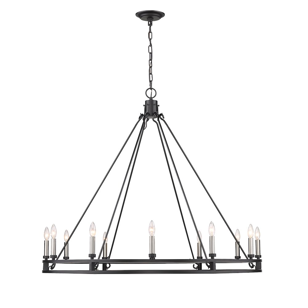 Z-Lite 12 Light Chandelier. Picture 3