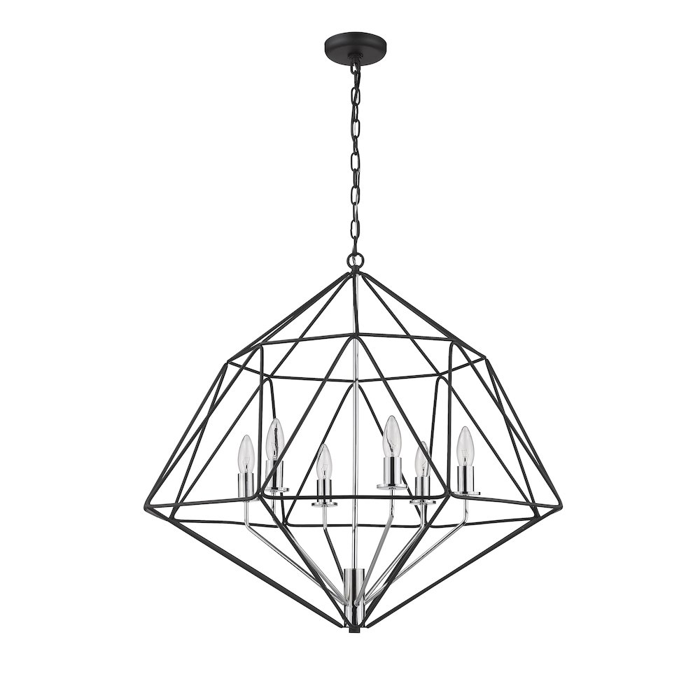 Z-Lite 6 Light Chandelier. Picture 5