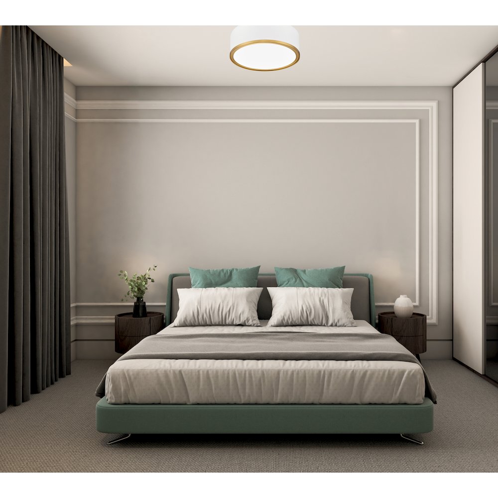 Z-Lite 1 Light Flush Mount. Picture 7