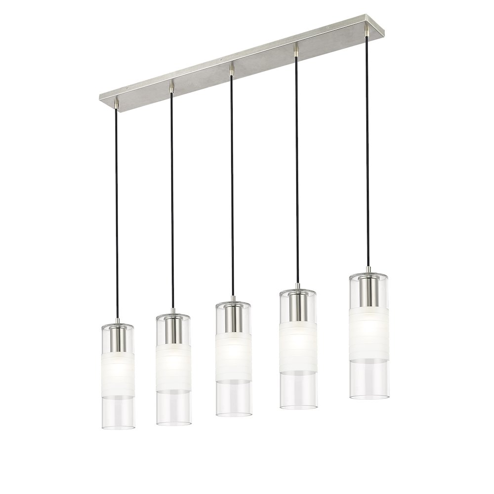Z-Lite 5 Light Linear Chandelier. Picture 3
