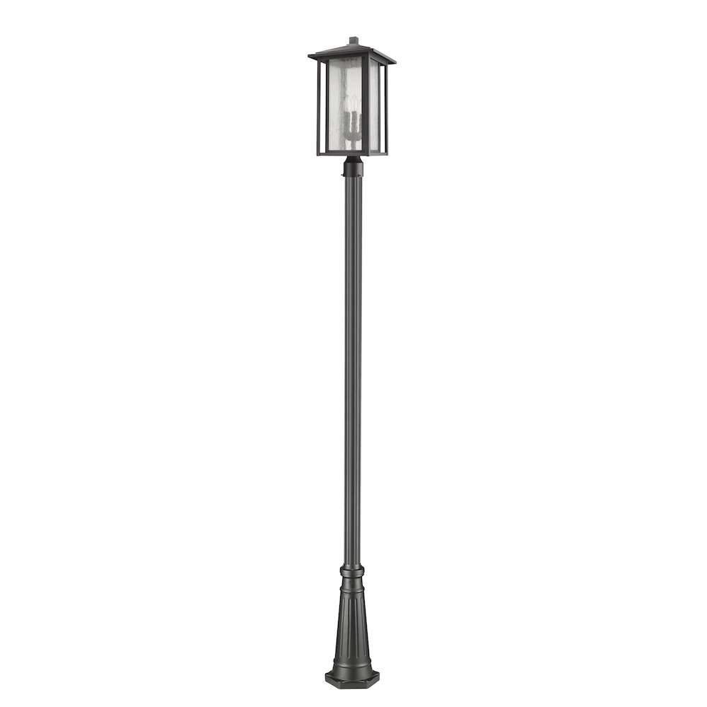 Z-Lite 3 Light Outdoor Post Mounted Fixture. Picture 2
