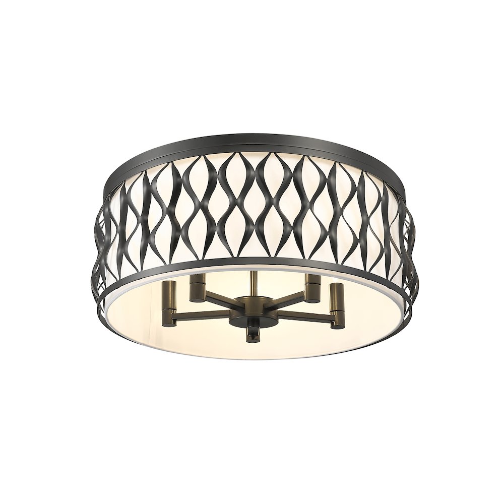 Z-Lite 5 Light Flush mount. Picture 3