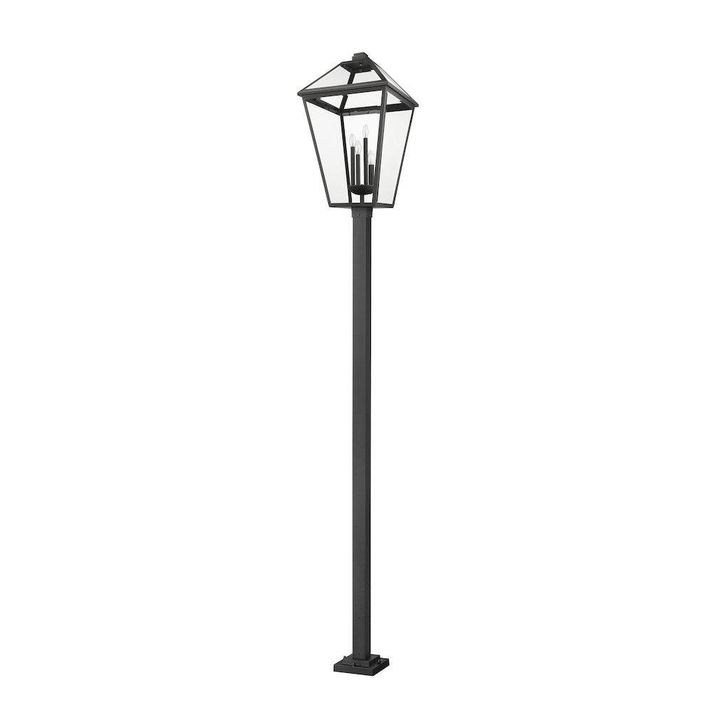 Z-Lite 4 Light Outdoor Post Mounted Fixture. Picture 5