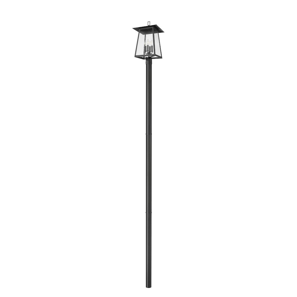 Z-Lite 4 Light Outdoor Post Mounted Fixture. Picture 5
