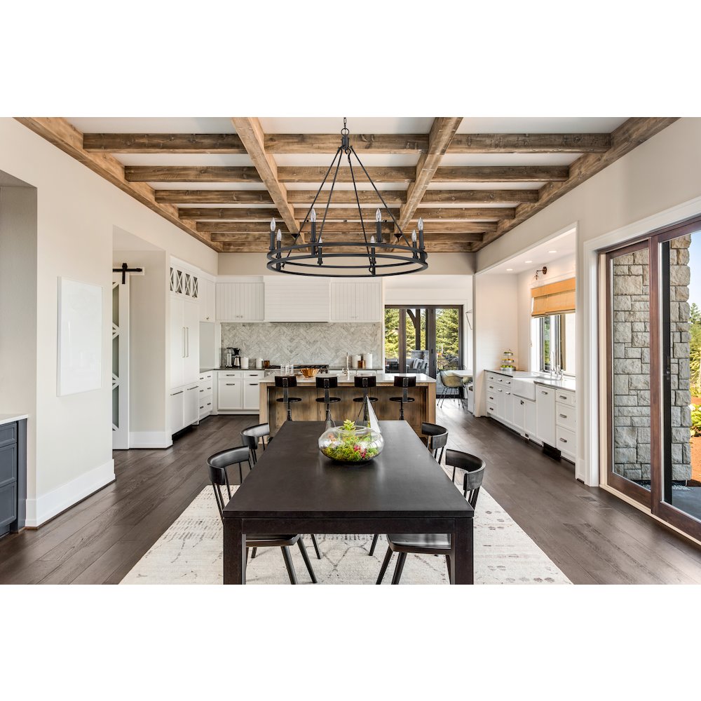 Z-Lite 8 Light Chandelier. Picture 5