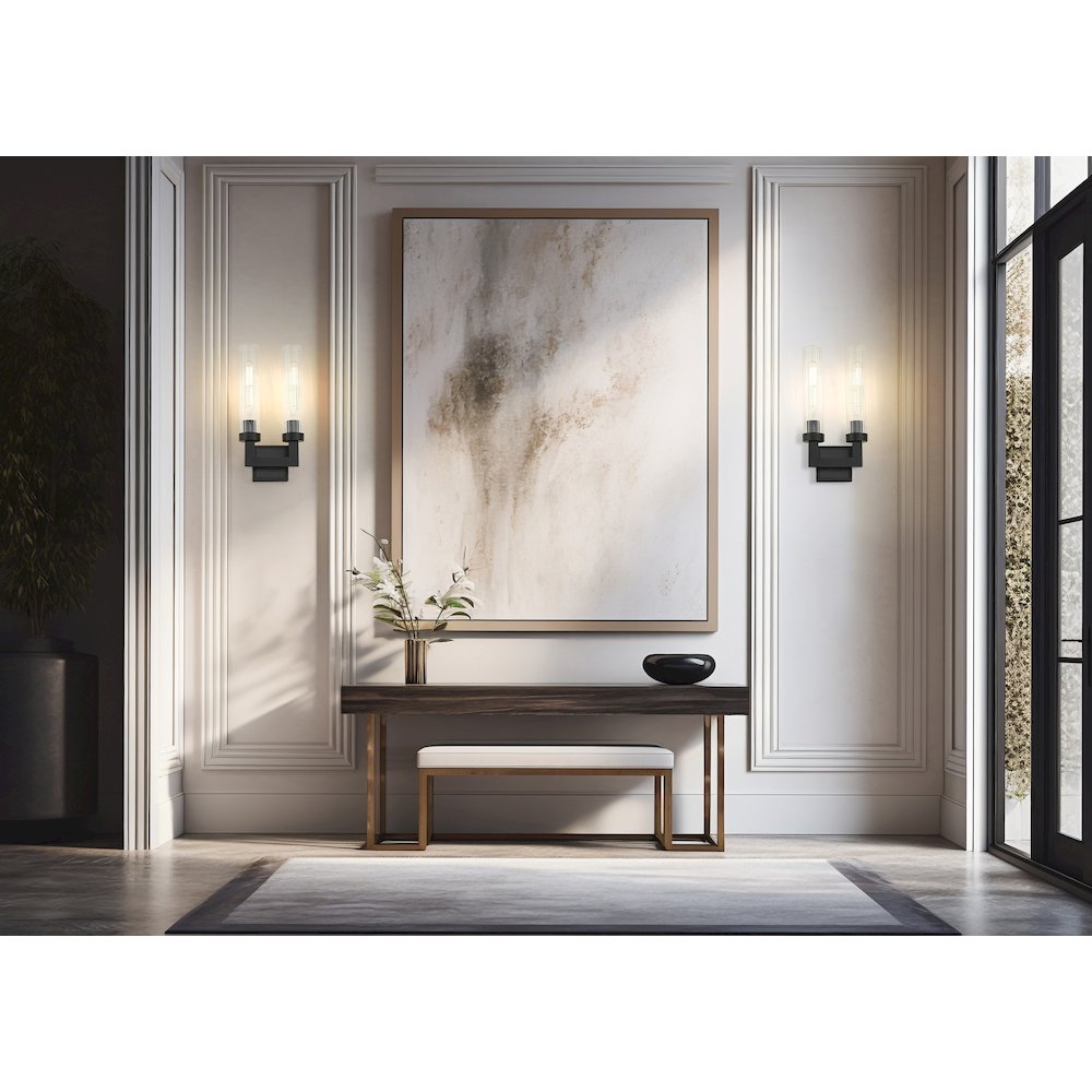 Z-Lite 2 Light Wall Sconce. Picture 7