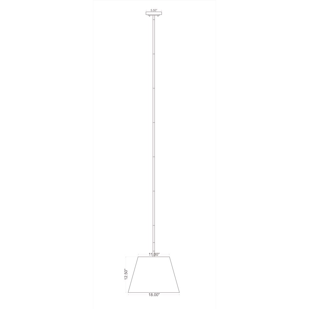 Z-Lite 1 Light Pendant. Picture 8