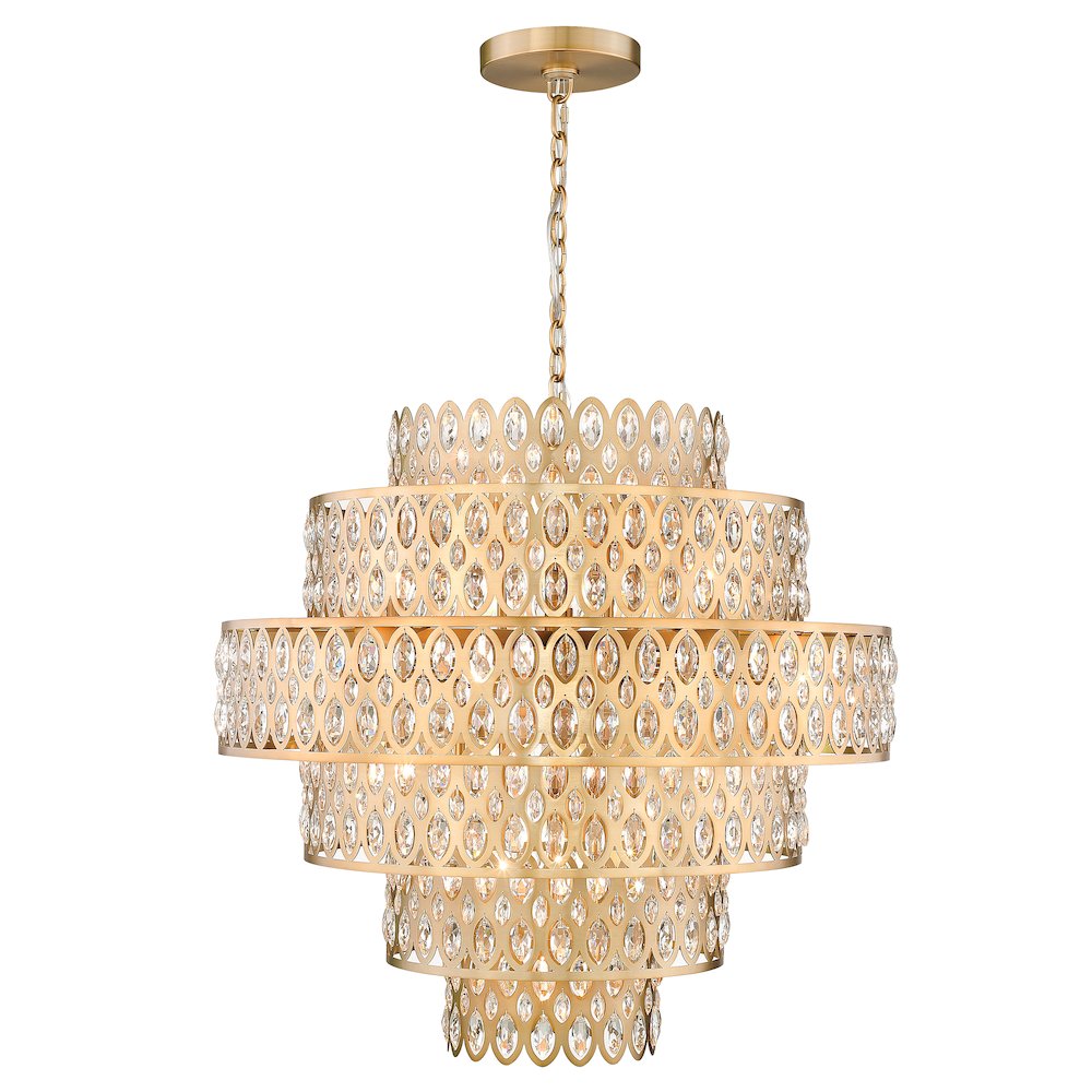 Z-Lite 17 Light Chandelier. Picture 1