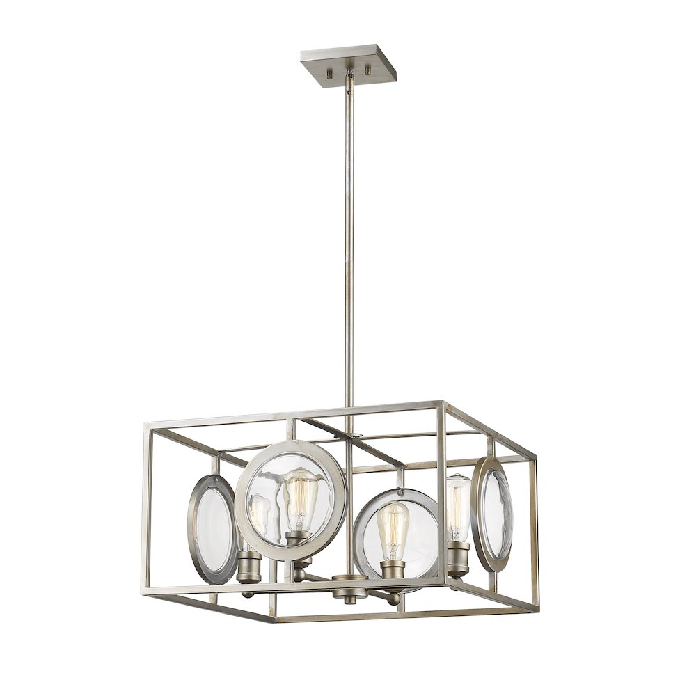 Z-Lite 4 Light Chandelier. Picture 1